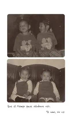 Te amo, hermana