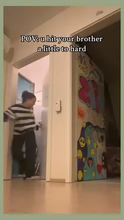 U hut your brother a