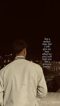 Not a perfect man