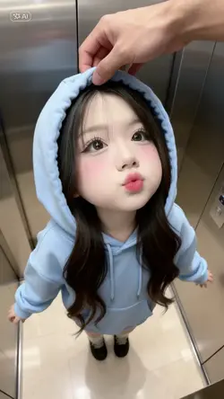 AI nắm đầu cute