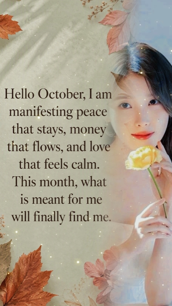 Welcome October 