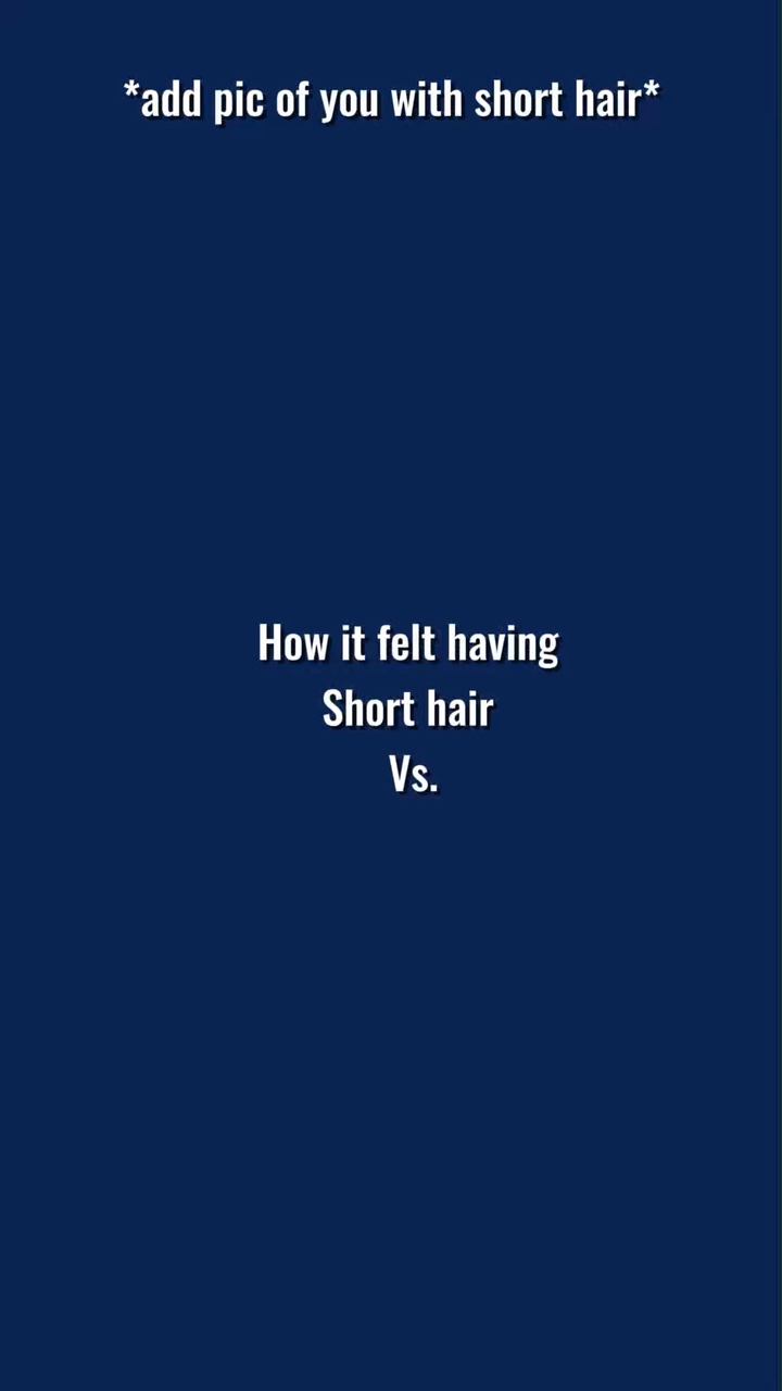 Cabello corto vs largo 