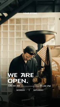 We Are Open