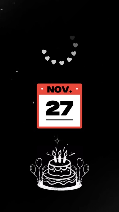 HBD 27 November