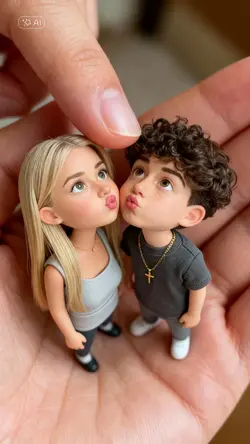 AI Couple 3D cute