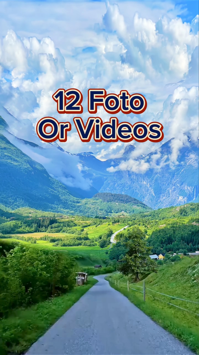 12 diapositives de photos
