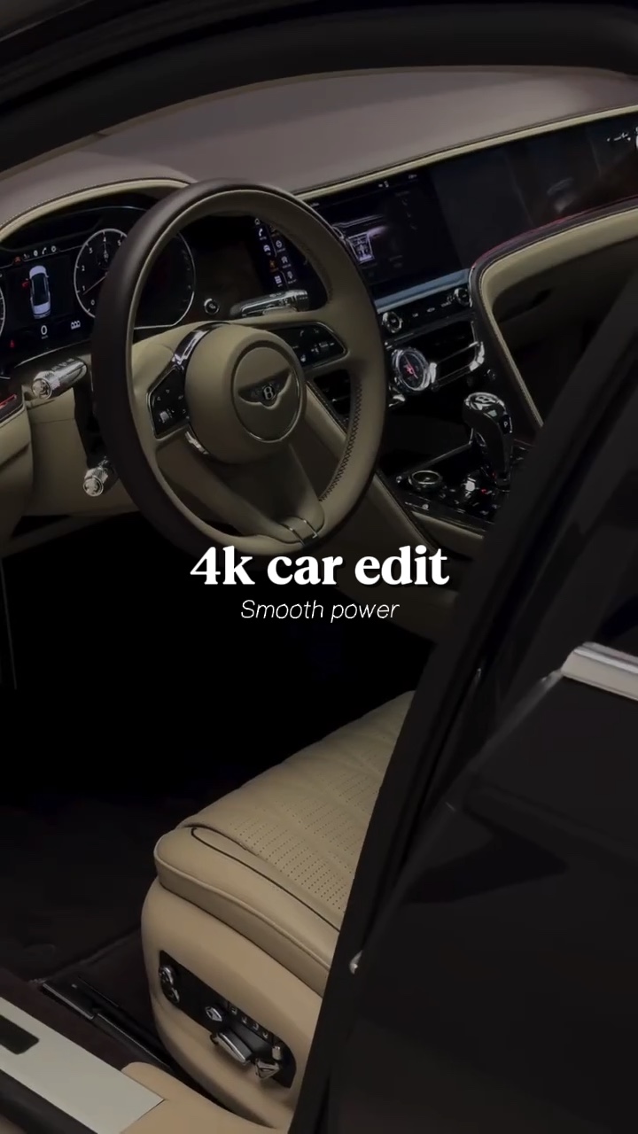 4K Araba düzenleme