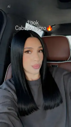 cabello negro