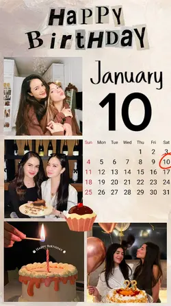 HBD 10 JANUARY 