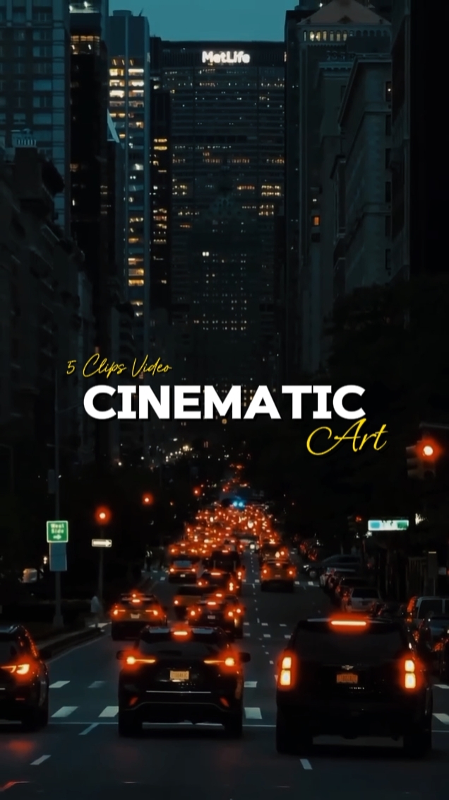 5 cinematic clips