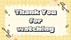 Ending presentation