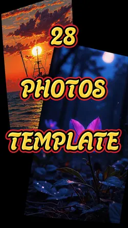 28 Photos Template 