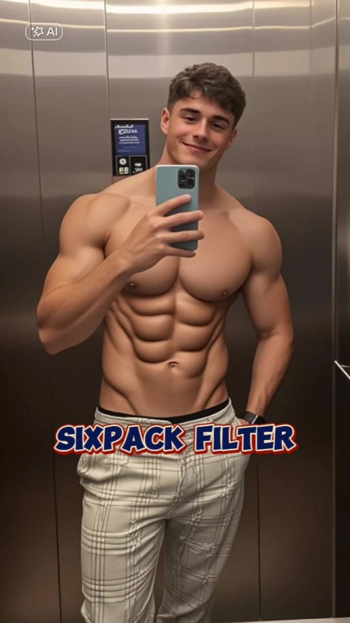 sixpack shirtless