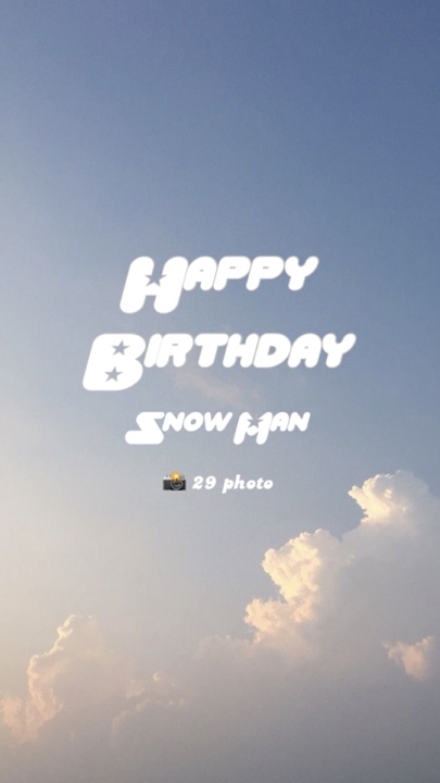 Selamat ulang tahun ⛄️