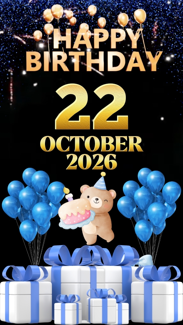 Hbd 22 OCTOBRE 2026