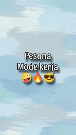 pesona mode kerja