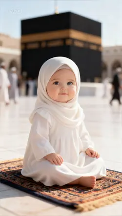 baby girl in mecca