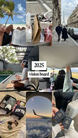 2025 vision board