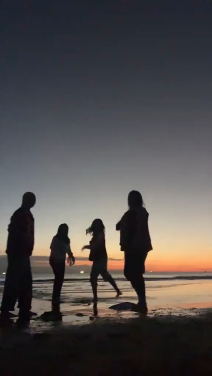 Estética al atardecer 
