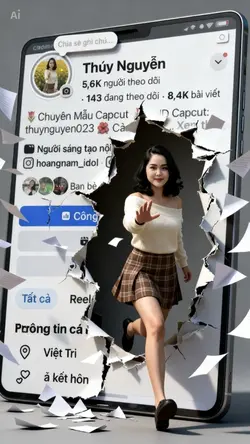 Ghép AI Facebook