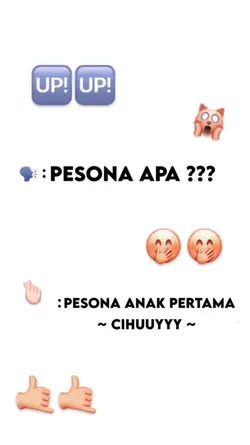 anak pertama