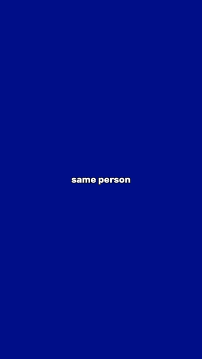 même personne 