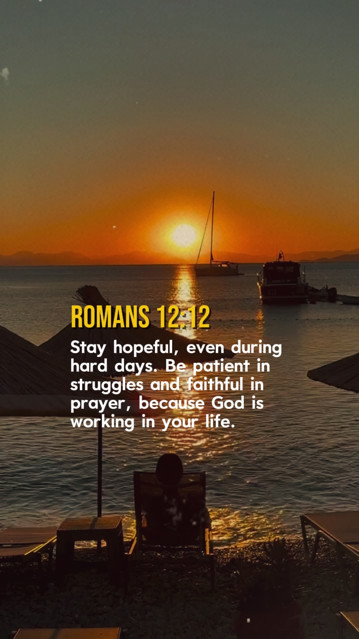 Romanos 12: 12