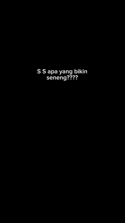 S S apa yang bikin 