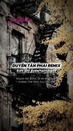 Duyên Tàn Phai Remix