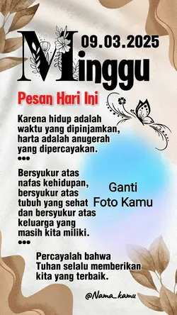 ~Story Hari Minggu~