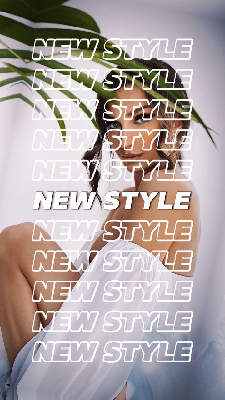 Promotion de mode nouveau style