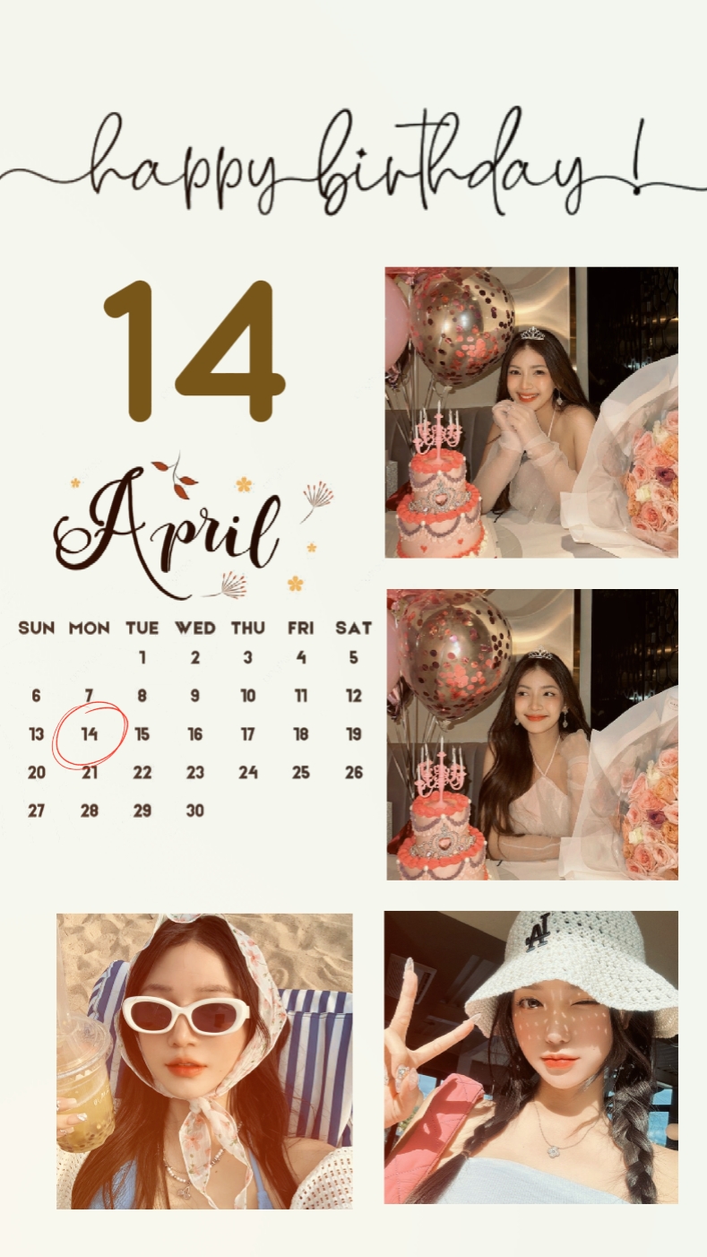 CUMPLEAÑOS 14 DE ABRIL