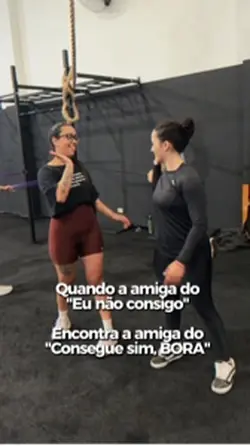 Treino de amigas
