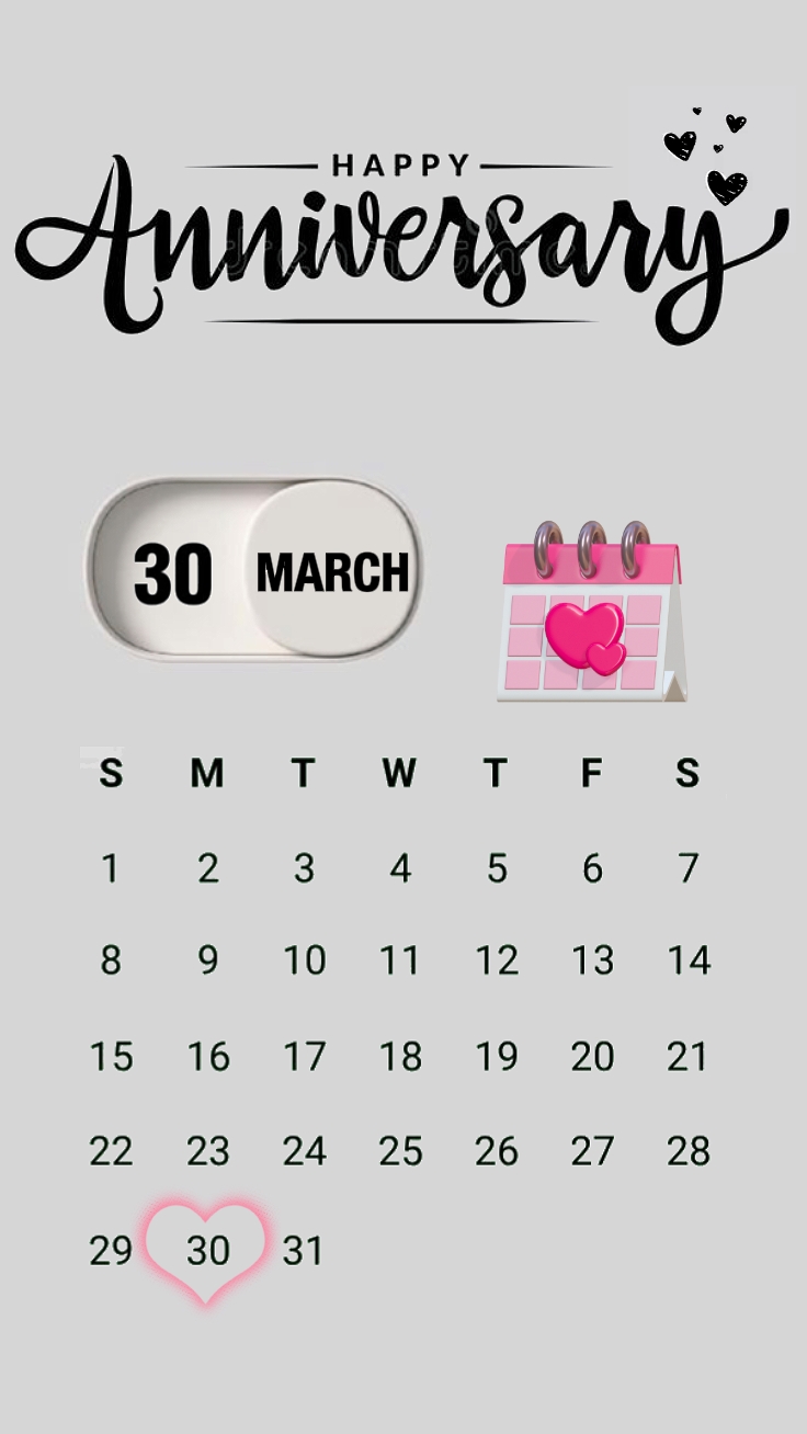 Anniversary 30 March