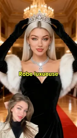 Robe luxueuse