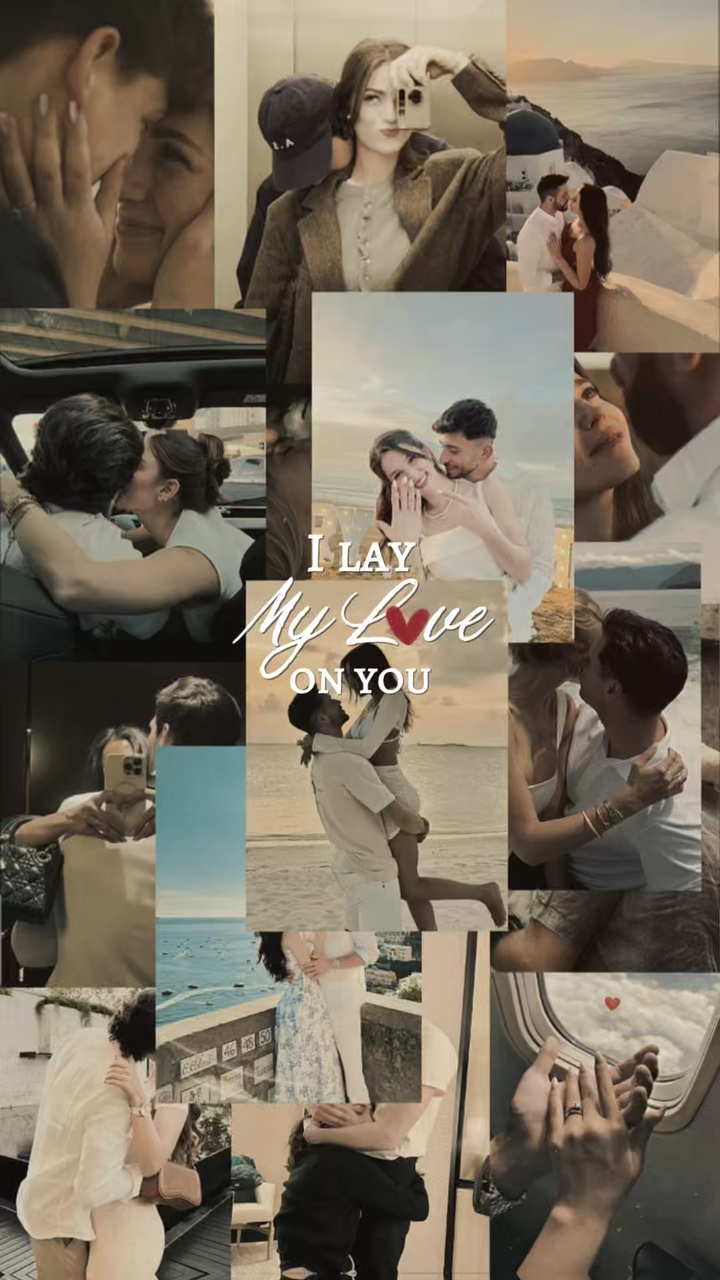 I lay my love on you