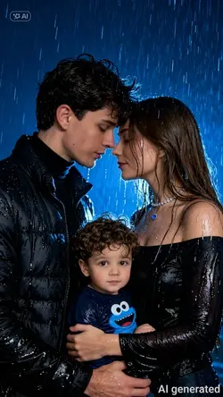 Rain Photoshoot Fami