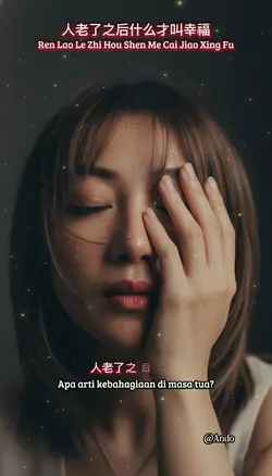 人老了之后什么才叫幸福