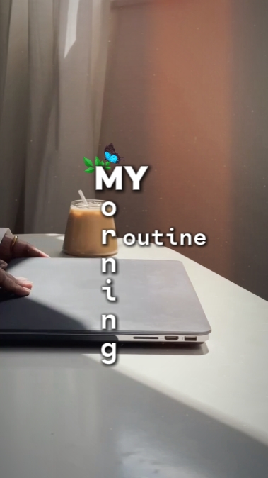 Minha rotina matinal 