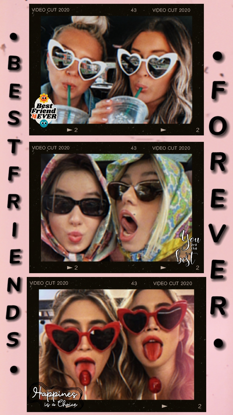 collage d'amis