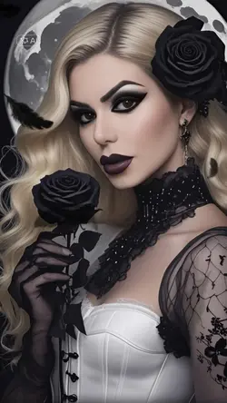 Black rose 