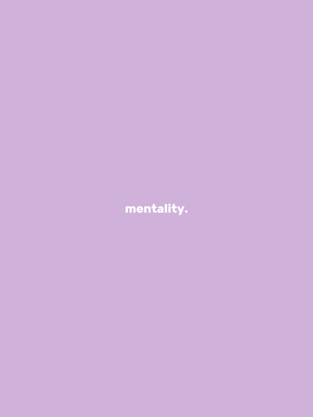 mentalité