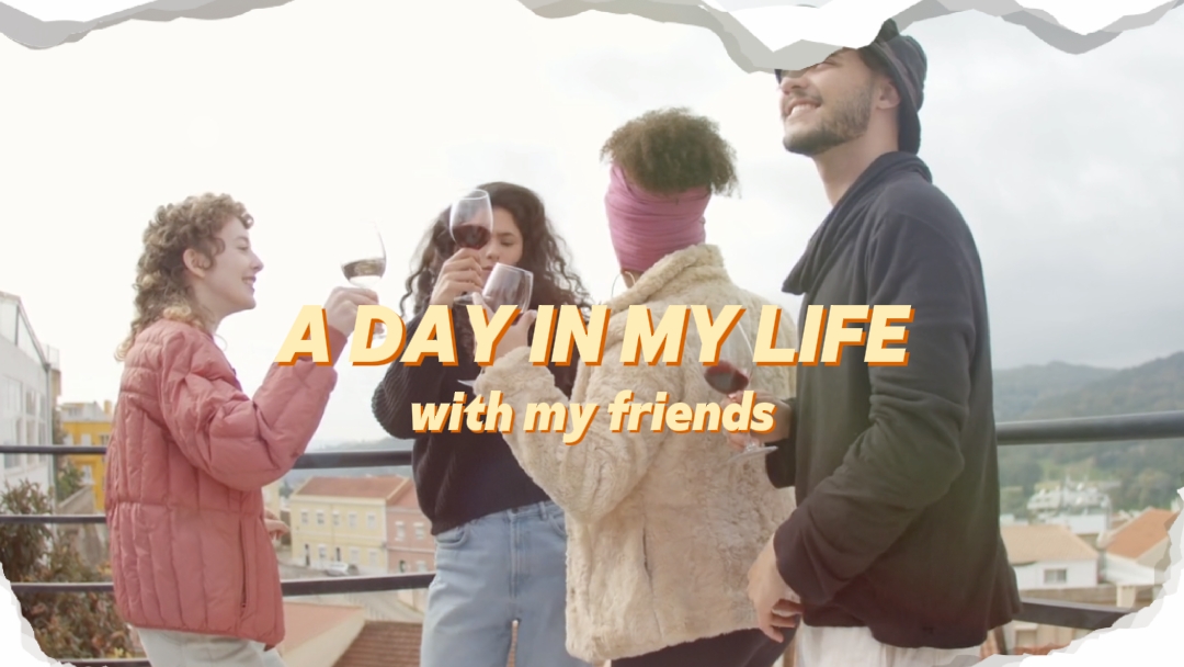 Introdução diária do vlog