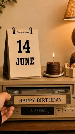 Birthday 14 June