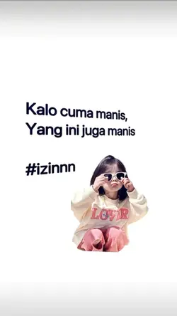 kalo cuma manis