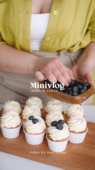 mini vlog cakes