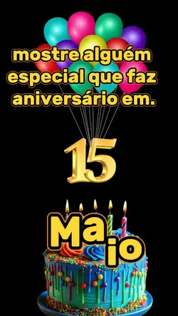 Níver 15 de maio 