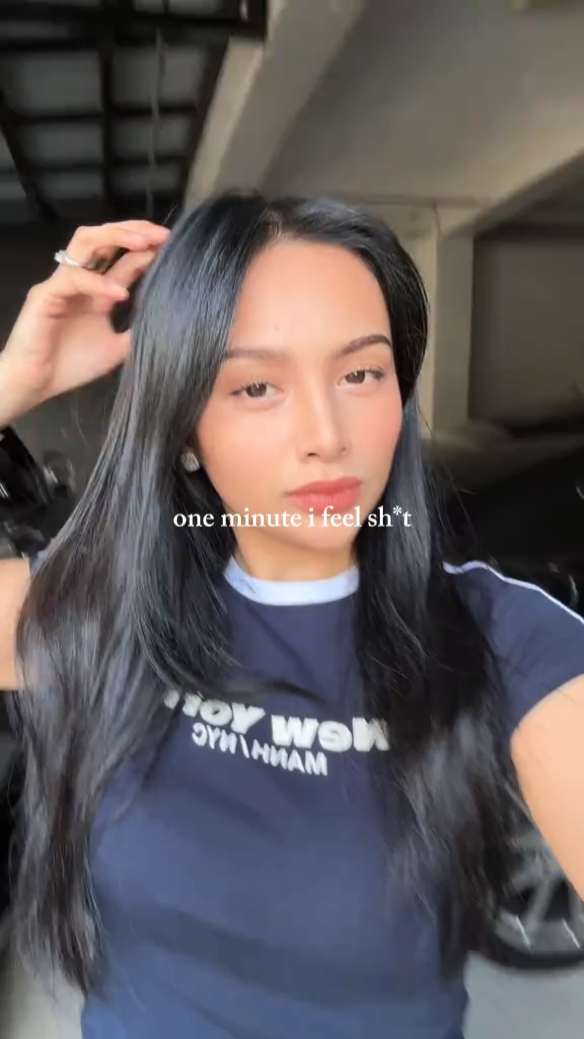 one minute i feel sh