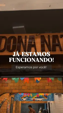 Já estamos abertos