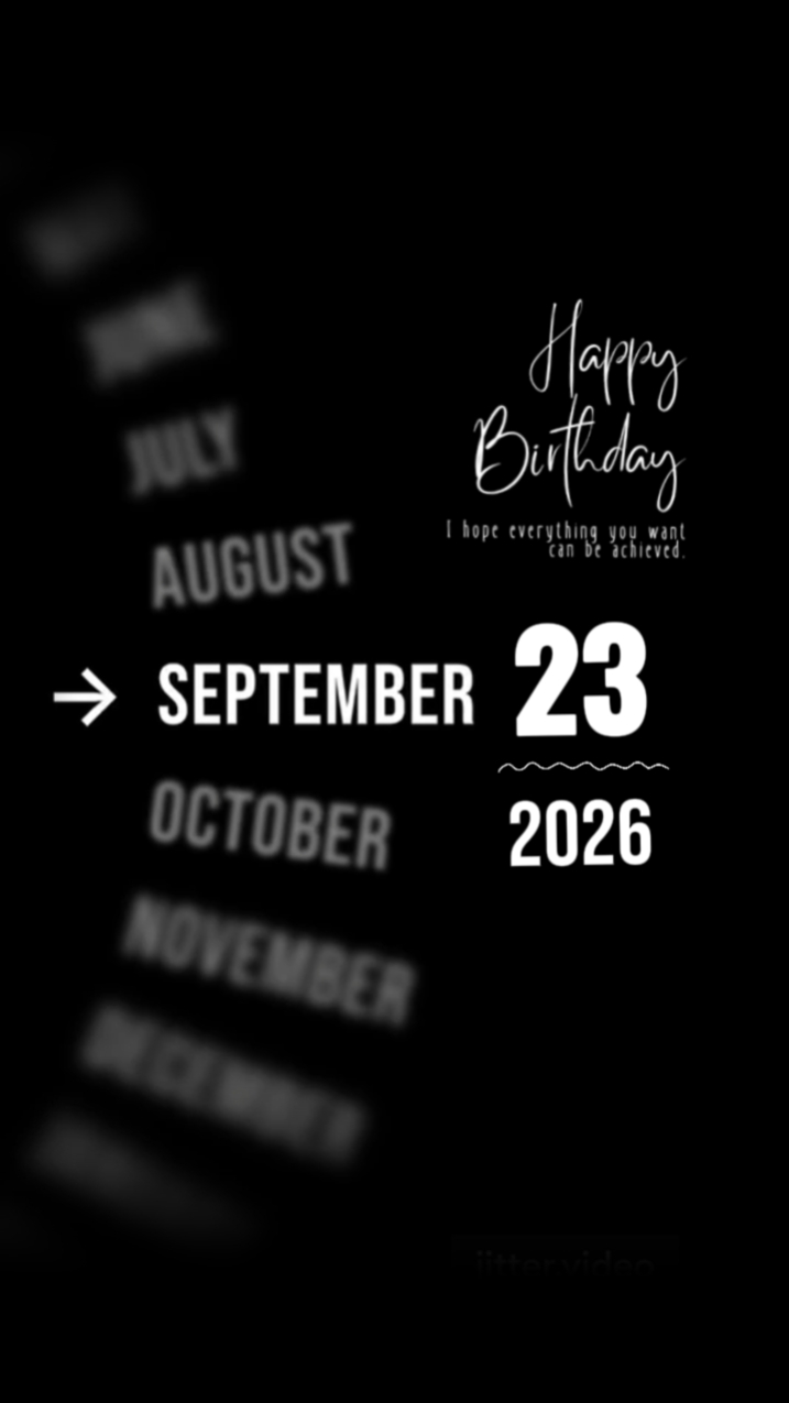 BDAY LOVE 23 SEPTEMB
